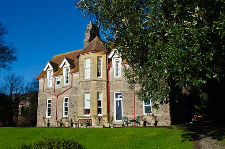 The Parsonage Bed and Breakfast accommodation  near Cheddar overlooking the Somerset Level